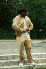 Load image into Gallery viewer, CREME "WAVE RUNNER" TRACKSUIT
