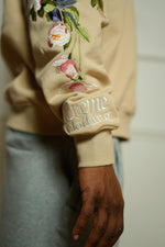 Load image into Gallery viewer, NEW RELEASE  "FOREVER YOUNG" BOXY HOODIES (BEIGE/BLACK)
